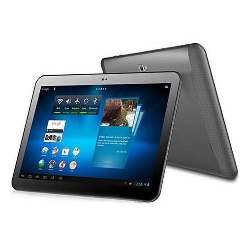 Emartbuy® Pipo P9 Android Tablet PC 10.1 Zoll Universal Rot Premium PU Leder 360 Grad rotierende Stand Folio Geldbörse Tasche Hülle 9-10 Zoll Schwarz Eingabestift