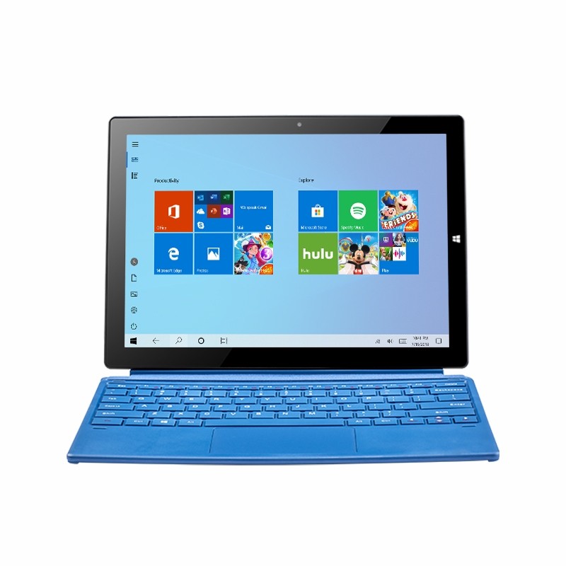 PIPO W10 10.1 Inch 1920*1200 Dark Blue 2 in 1 Tablet N4120 Quad Core 6G RAM 64G ROM Win10 WIFI Bluetooth 4.2 BT with Keyboard Stylus OTG