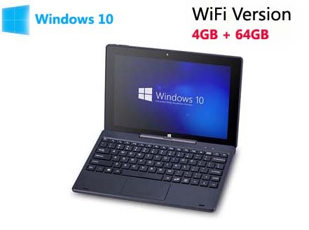 PIPO W1S Windows 10 Atom X5 4GB 64GB Tablet PC 10.1 inch FHD Screen OTG HDMI WiFi Black