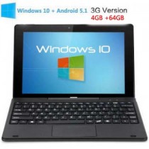 PiPO W1S 3G Windows 10 + Android 5.1 4GB 64GB Tablet PC 10.1 inch 1920*1200 HDMI Black